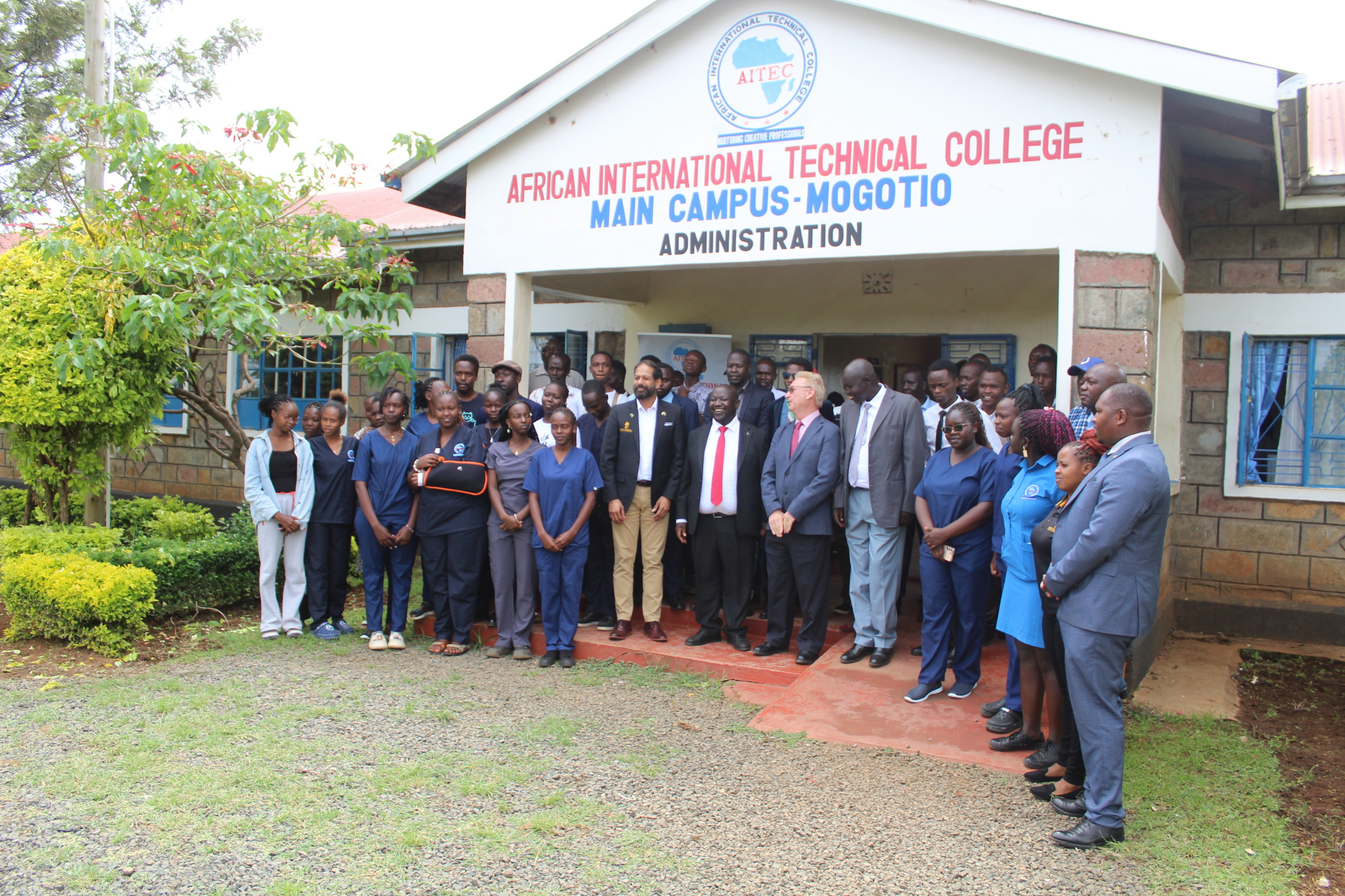 Kenya Medical Training College Students